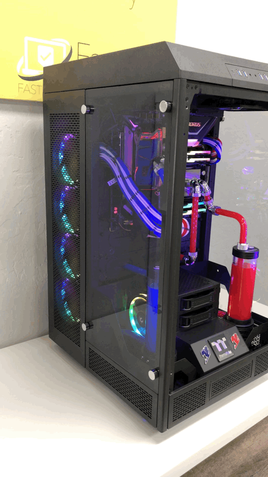 Mesa Local Custom PC Builder - AMD Threadripper Water Cooled PC Build - Animated Custom PC Picture